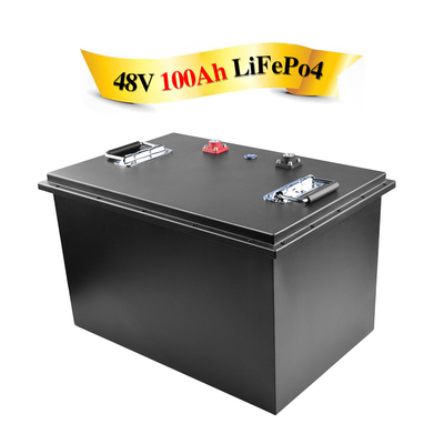 리튬 이온 배터리 팩 방수 프리즘 세포 Lifepo4 16s 48v Bms 100ah