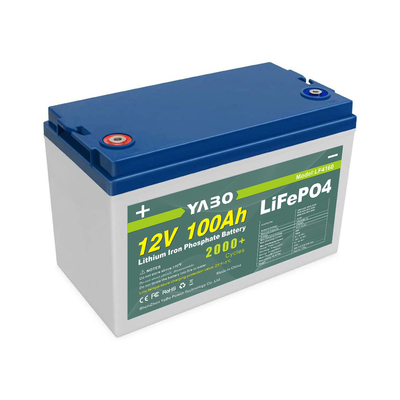12v Lifepo4 태양 전지 시스템 충전식 100Ah 4S1P