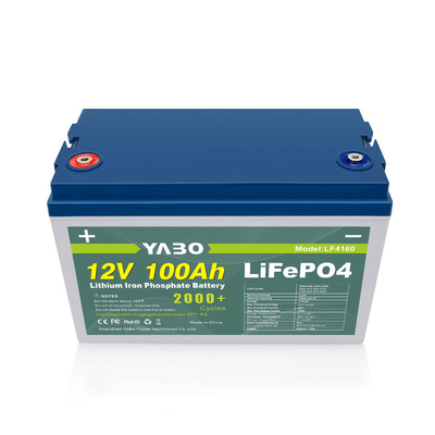 12v Lifepo4 태양 전지 시스템 충전식 100Ah 4S1P