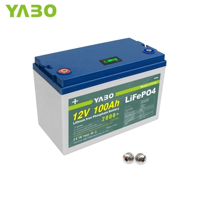 12v 100ah 리튬 철 Lifepo4 배터리 BMS 에너지 태양열 제어 12V