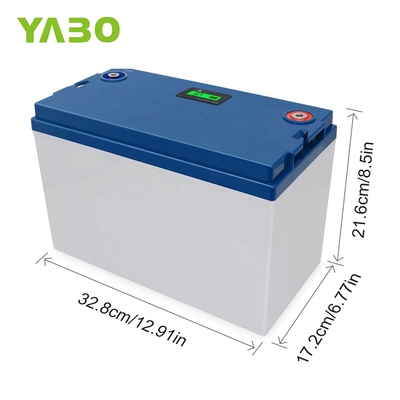 12v 100ah 리튬 철 Lifepo4 배터리 BMS 에너지 태양열 제어 12V