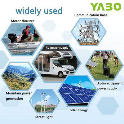 작은 12v Lifepo4 전지 150Ah 400ah 리튬 이온 녹색 힘