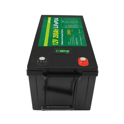 태양 UPS를 위한 lifepo4 12v 200ah 리튬 철 인산염 배터리 팩