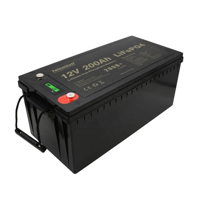태양 UPS를 위한 lifepo4 12v 200ah 리튬 철 인산염 배터리 팩