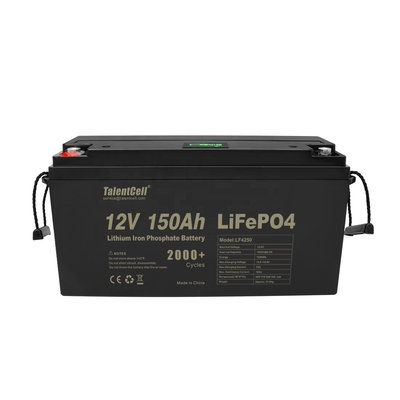 리튬 인산철 배터리 150ah lifepo4 셀 12v LED 디스플레이