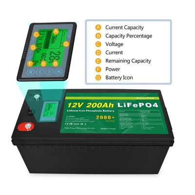 공장 가격 12V/24V/36V 200Ah Lifepo4 배터리 태양 저장 시스템 가정용 태양 전지용 리?? 이온 배터리
