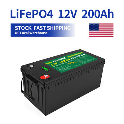 12V 200Ah 요트 태양열 Lifepo4 배터리 마린 RV 골프 카트 UPS