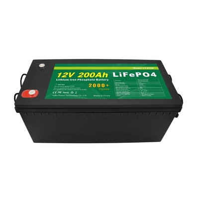 RV BMS 100ah 12v 리튬 Lifepo4 배터리 딥 사이클 2000배