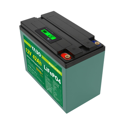 인산염 철 리튬 철 Lifepo4 건전지 12v 42ah 깊은 주기