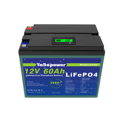 딥 사이클 Lifepo4 배터리 72v 60ah 12v 60ah 40ah 80ah 태양계