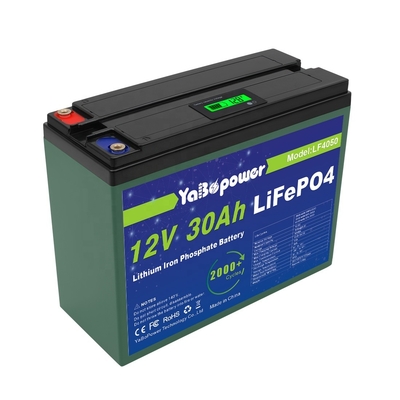 24V 24v 30ah Lifepo4 재충전 전지 깊은 주기 15A 32700 세포 건전지