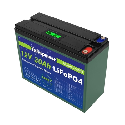 24V 24v 30ah Lifepo4 재충전 전지 깊은 주기 15A 32700 세포 건전지