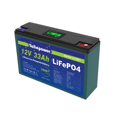 33Ah 12V Lifepo4 배터리 리튬 철 인산염 배터리 32700
