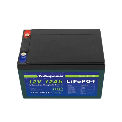 Yabo 배터리 12V Lifepo4 배터리 12v 12ah 팩
