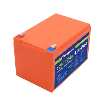 12.8v 12v 12ah Lifepo4 배터리 충전식 방전 전류 6A