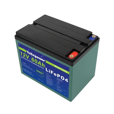 가정 태양 12 볼트 Lifepo4 배터리 12v 60Ah 긴 수명 주기