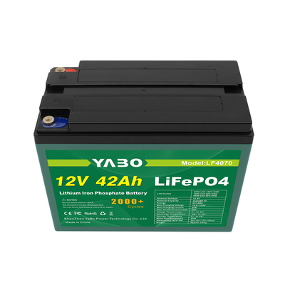 12v 40ah Lifepo4 배터리 딥 사이클 태양열 30ah 42ah 리튬 이온