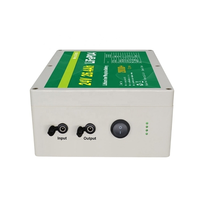 25.6V 26.4Ah 24V Lifepo4 배터리 사이클 수명 긴 재충전용