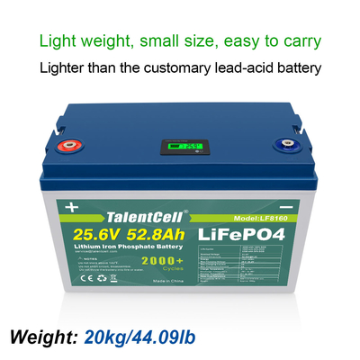 24v 60ah 70ah 80ah 24v 50ah Lifepo4 배터리 팩 딥 사이클