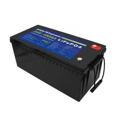 24v Lifepo4 태양 전지 충전식 150Ah 200Ah 100Ah 리튬 이온