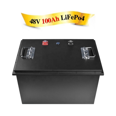 48v 51.2V 100AH ​​방수 Lifepo4 배터리 전기 자전거 리튬 이온 태양열