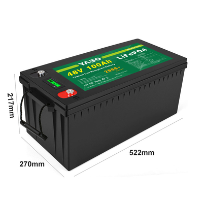 51.2Volts 100ah 48V Lifepo4 배터리 전동 공구 에너지 저장 재충전용
