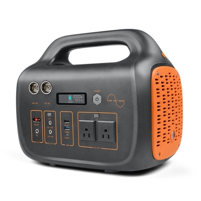 리튬 이온 태양열 발전기 전원 은행 720.72Wh AC 220V 110V 600W 휴대용 태양광 발전소