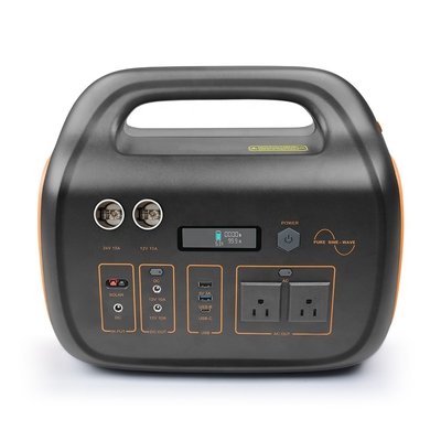 리튬 이온 태양열 발전기 전원 은행 720.72Wh AC 220V 110V 600W 휴대용 태양광 발전소