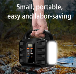 태양 강화된 휴대용 발전소 220v Ac 콘센트 150W 50000mAh 발전기 공급