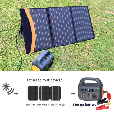 가정 110v 220v 캠핑 태양열 발전기 300W 야외 휴대용 발전소 자동차 시작