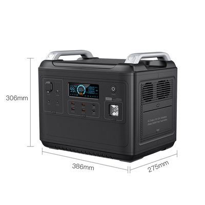 새로운 에너지 생성기 MPPT 입력 양방향 2000W 빠른 lifepo4 휴대용 발전소 2000w