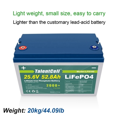 Ev 24v 50ah를 위한 리튬 이온 철 인산염 Lifepo4 건전지