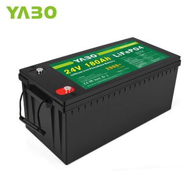 고품질 장수 2000 주기 싼 리튬 철 인산염 24V 180Ah Lifepo4 배터리 팩