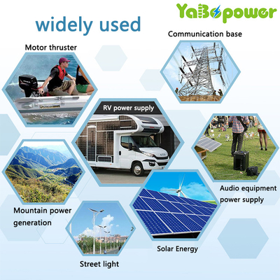 소프트웨어 BMS Lifepo4 배터리 24v 50ah 25.6V 52.8Ah 2000 사이클 이상
