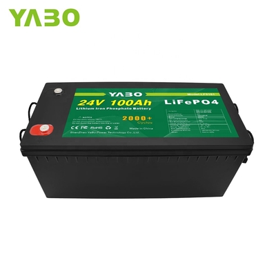 태양 에너지 저장 체계 UN38.3를 위한 100Ah 24V Lifepo4 전지