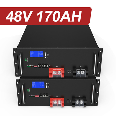맞춤형 고품질 딥 사이클 3.2V 16S1P 170Ah 배터리 팩 에너지 저장 48V LiFePO4 리튬 배터리