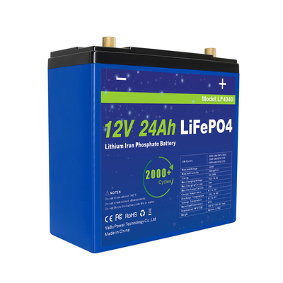 12V 24Ah Lifepo4 건전지 팩 4S4P 32700 6Ah 전지 가벼운 계약