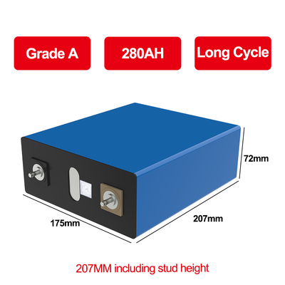 슈퍼 판매 3.2V 280Ah Lifepo4 배터리 셀 4000 사이클 A등급 혁명 3.2V 280Ah