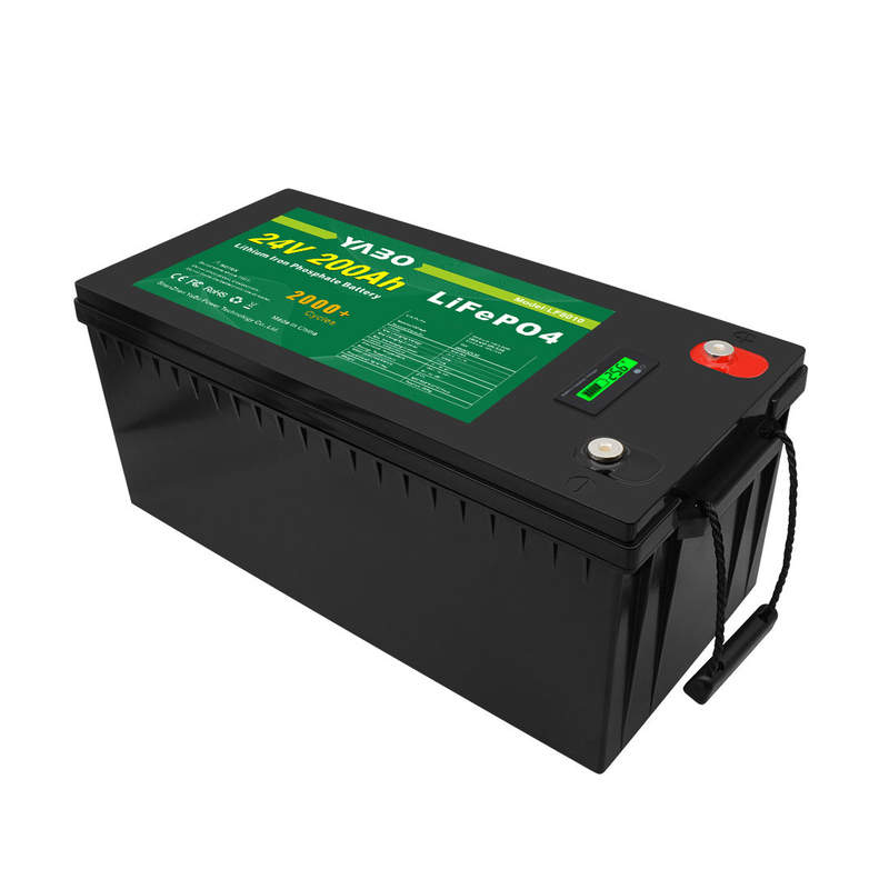 저장 에너지 체계 깊은 주기를 위한 25.6 V Lifepo4 건전지 팩 24V 200Ah 리튬 이온
