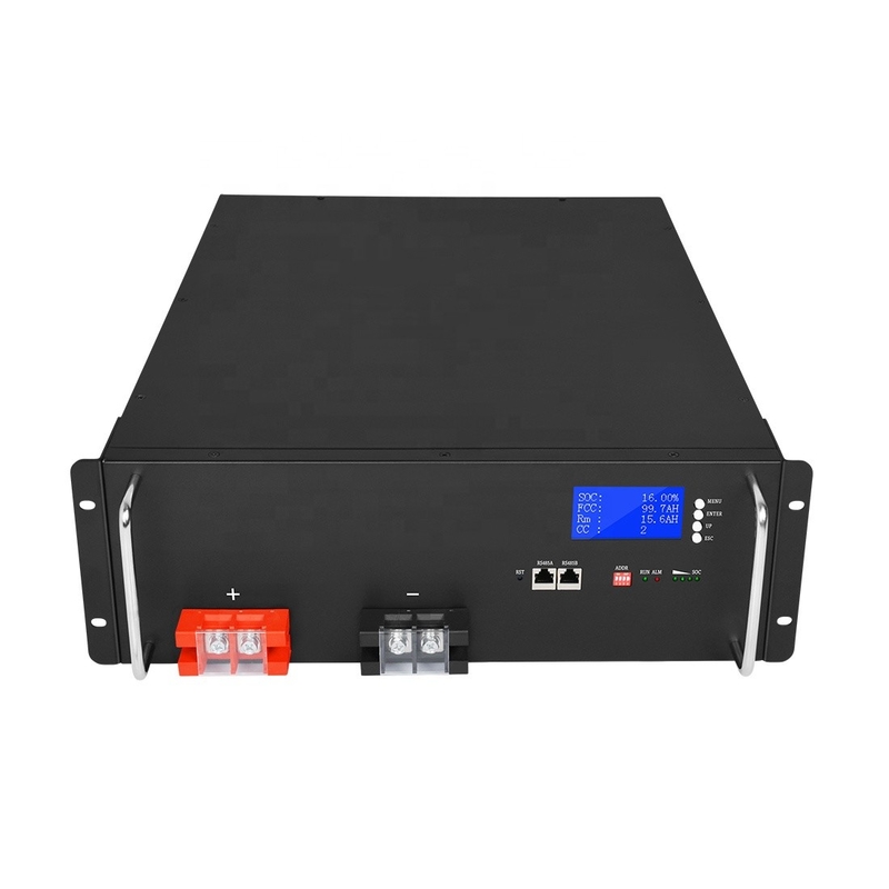 전기 자전거 BMS 똑똑한 100Ah YB-LF51100를 위한 깊은 주기 48V Lifepo4 건전지