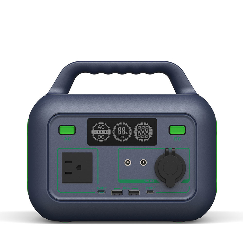 야영 건전지 리튬 태양광 발전소 옥외 유형 C는 PD60W 300W를 입력했습니다