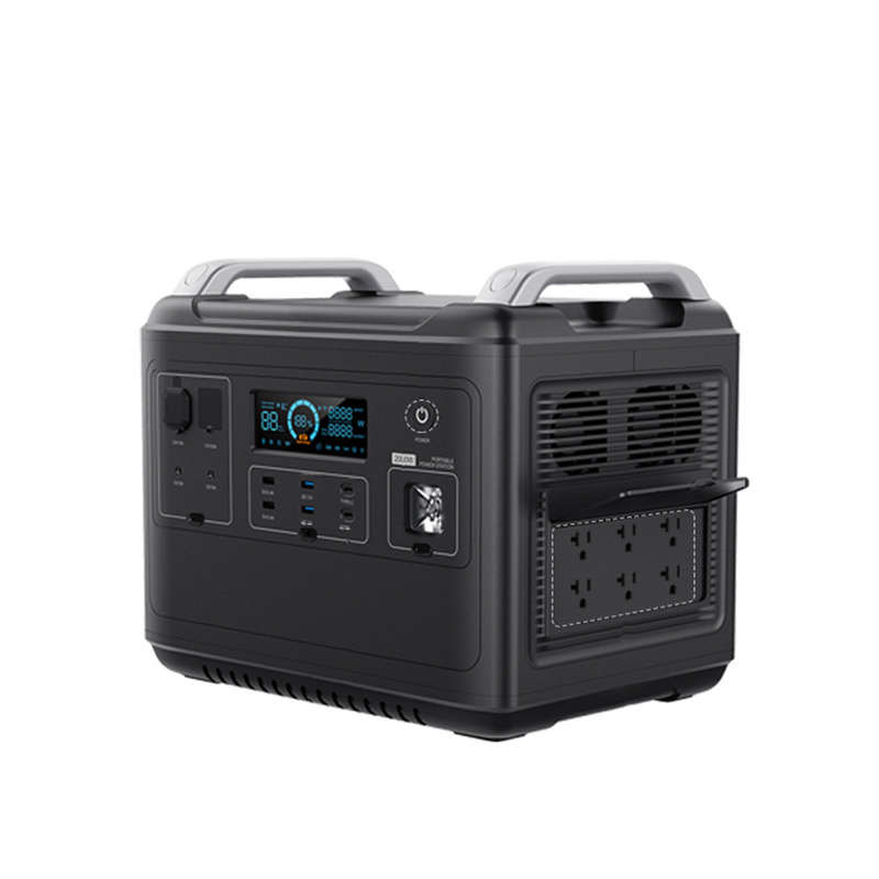 Ups 리튬 휴대용 발전소 Lifepo4 태양열 2000W 1000와트 양방향 빠른